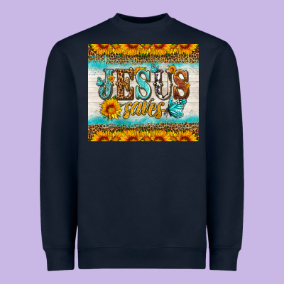 Jesus Saves Tumbler Heavyweight Sweatshirt Designed By Hra Design Shop