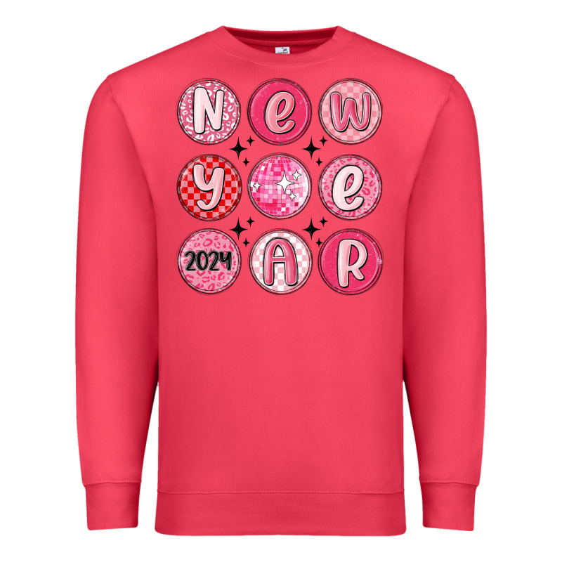 New Year 2024 Premium Sweatshirt by MaliasSmallBusiness | Teevron