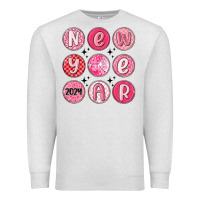 Oatmeal Heather new year 2024 Premium Sweatshirt - MaliasSmallBusiness
