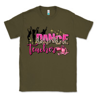 Army Green dance teacher Classic Tee - AdoDesignShop