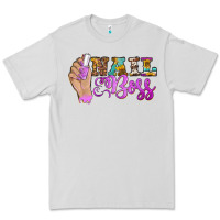 Dove Grey nail boss Premium Tee - BarkalooDesign