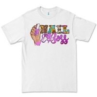 White nail boss Premium Tee - BarkalooDesign
