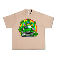 Burro st patricks shamrock gold rainbow truck Urban Heavy Tee - FaDigitalArtStudio