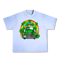 Grape Ice st patricks shamrock gold rainbow truck Urban Heavy Tee - FaDigitalArtStudio