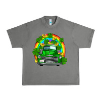 Tornado st patricks shamrock gold rainbow truck Urban Heavy Tee - FaDigitalArtStudio