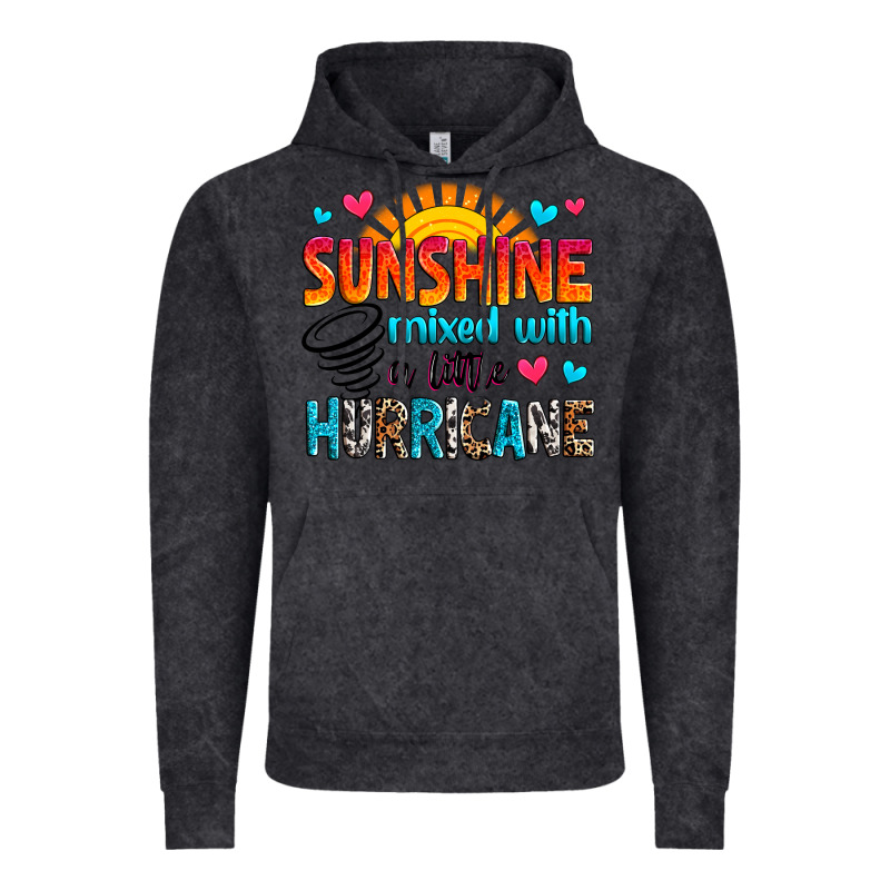 Sunshine Mixed With A Little Hurricane Vintage Hoodie by Zillion Design Studio | Teevron