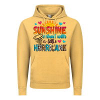 Vintage Mustard sunshine mixed with a little hurricane Vintage Hoodie - Zillion Design Studio