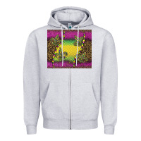 Heather Grey mardi gras  leopard pink glitter Zipper Hoodie - BarkalooDesign