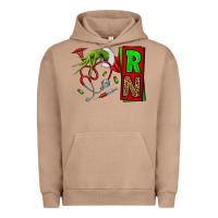 Pigment Burro Christmas Character  Nurse Urban Hoodie - NancyCooperArtShop
