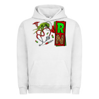Pigment Lunar Rock Christmas Character  Nurse Urban Hoodie - NancyCooperArtShop