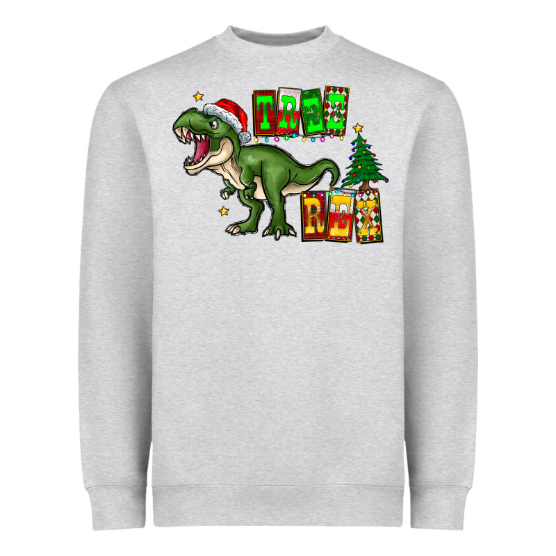 Tree Rex Heavyweight Sweatshirt by CowhideDigitalArt | Teevron