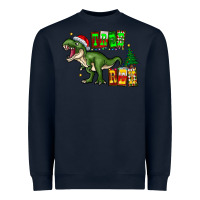 Navy tree rex Heavyweight Sweatshirt - CowhideDigitalArt