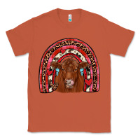 Copper valentines red angus rainbow Classic Tee - JahusDesignShop