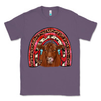 Lavender valentines red angus rainbow Classic Tee - JahusDesignShop