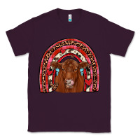 Plum valentines red angus rainbow Classic Tee - JahusDesignShop