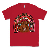 Red valentines red angus rainbow Classic Tee - JahusDesignShop