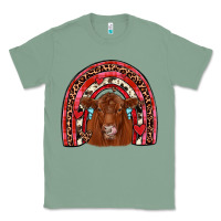Sage valentines red angus rainbow Classic Tee - JahusDesignShop