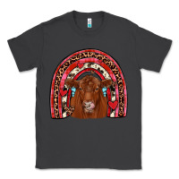 Smoke valentines red angus rainbow Classic Tee - JahusDesignShop