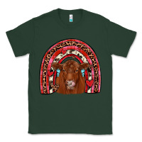 Sports Green valentines red angus rainbow Classic Tee - JahusDesignShop