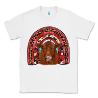 White valentines red angus rainbow Classic Tee - JahusDesignShop
