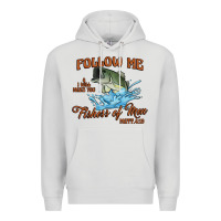 Dove Grey fishers of men Premium Hoodie - Artiststas
