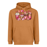 Meerkat valentines day coffee cups Heavyweight Hoodie - MaliasSmallBusiness