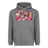 Storm valentines day coffee cups Heavyweight Hoodie - MaliasSmallBusiness