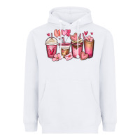 White valentines day coffee cups Heavyweight Hoodie - MaliasSmallBusiness