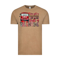 Vintage Coffee I've got bus full of Valentine Vintage Tee - RacoonDesign