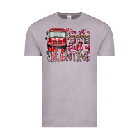 Vintage Zinc I've got bus full of Valentine Vintage Tee - RacoonDesign