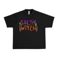 Black salty witch Urban Heavy Tee - RacoonDesign