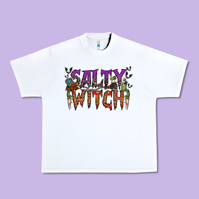 Salty Witch Urban Heavy Tee Designed By Racoondesign