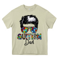 Mossy autism dad Heavy Core Tee - CowhideDigitalArt