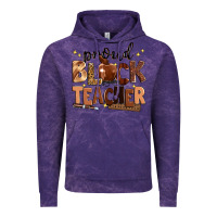 Cloud Purple proud black teacher Vintage Hoodie - Zillion Design Studio