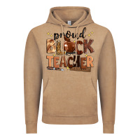 Vintage Coffee proud black teacher Vintage Hoodie - Zillion Design Studio