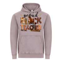 Vintage Zinc proud black teacher Vintage Hoodie - Zillion Design Studio