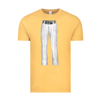 Vintage Mustard baseball uniform pant fa element Vintage Tee - FaDigitalArtStudio
