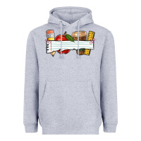 Heather Grey teacher custom Heavyweight Hoodie - NancyCooperArtShop