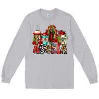 Moon Dust lady of guadalupe abuela coffee cups Long Sleeve Tee - Jasminsmagicworld