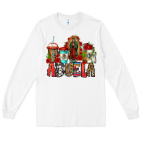 White lady of guadalupe abuela coffee cups Long Sleeve Tee - Jasminsmagicworld
