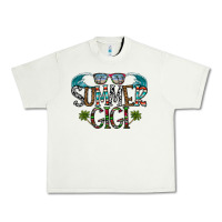Pistachio summer gigi Urban Heavy Tee - CowhideDigitalArt