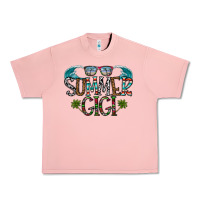 Salmon summer gigi Urban Heavy Tee - CowhideDigitalArt