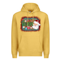 Antique Gold believe santa Premium Hoodie - AdoDesignShop