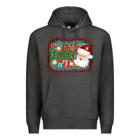 Charcoal Heather believe santa Premium Hoodie - AdoDesignShop