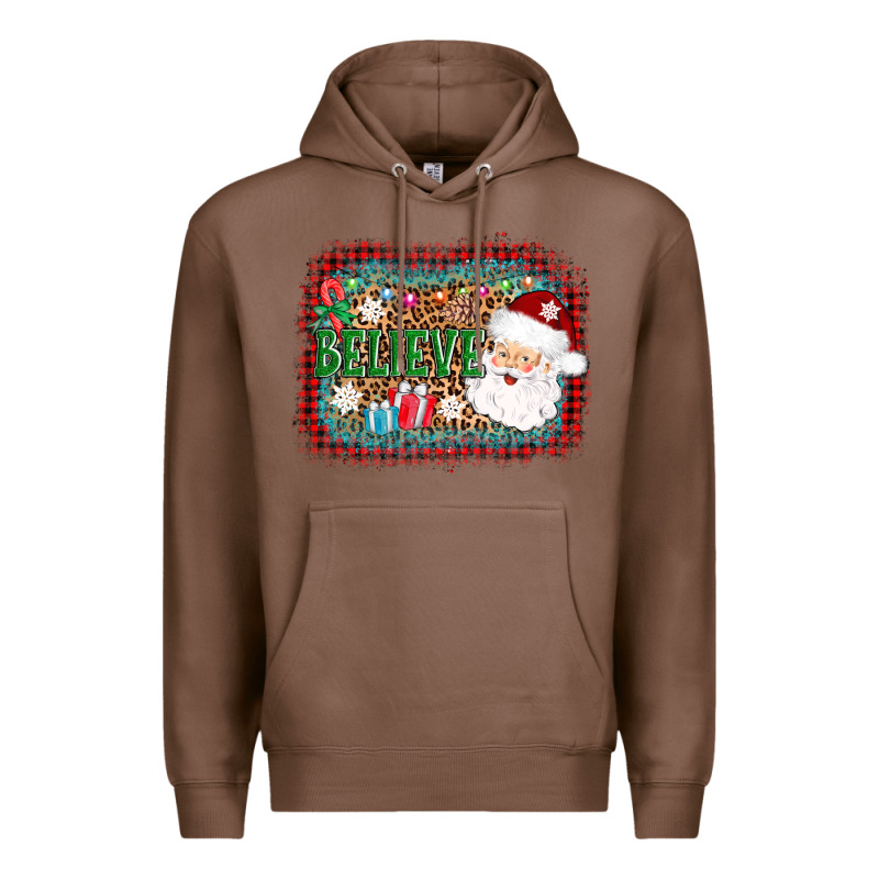 Believe Santa Premium Hoodie by AdoDesignShop | Teevron