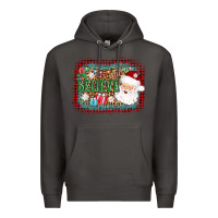 Smoke believe santa Premium Hoodie - AdoDesignShop