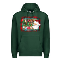 Sports Green believe santa Premium Hoodie - AdoDesignShop