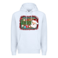 White believe santa Premium Hoodie - AdoDesignShop