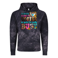 Cloud Black i'm holding a cup of coffee so yeah i'm pretty bus Vintage Hoodie - Zillion Design Studio