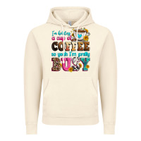 Vintage Artic i'm holding a cup of coffee so yeah i'm pretty bus Vintage Hoodie - Zillion Design Studio